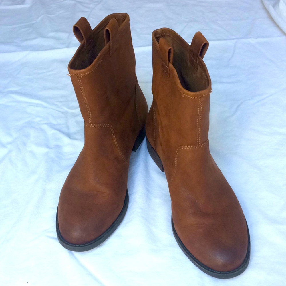 Sole Society Natasha Leather Bootie 8 1/2